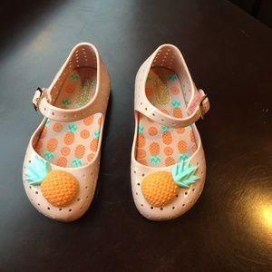 Mini Melissa Pineapple Nude Pink